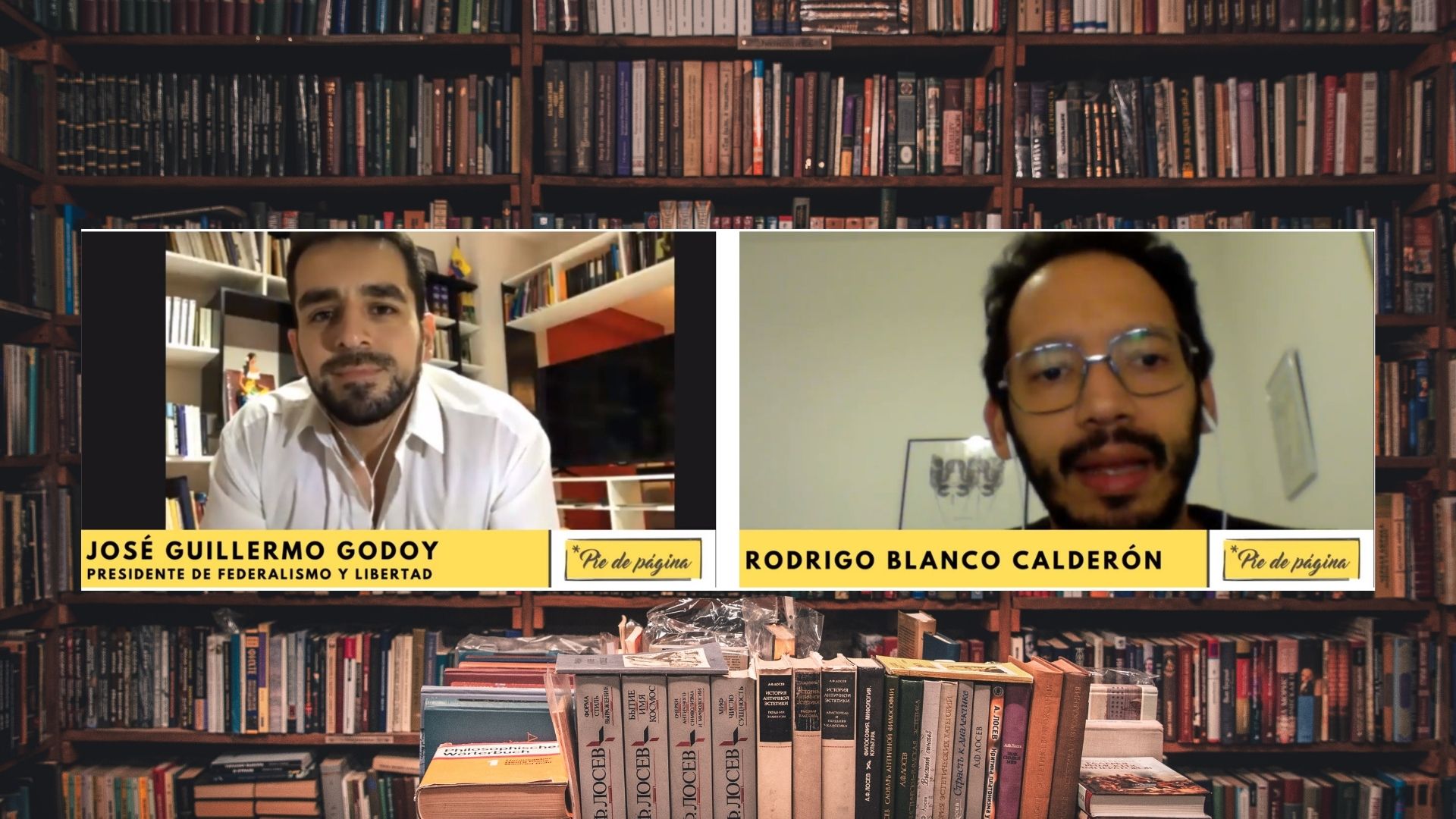 Historia Y Literatura Venezolana Con Rodrigo Blanco Calderón Fundación Federalismo Y Libertad